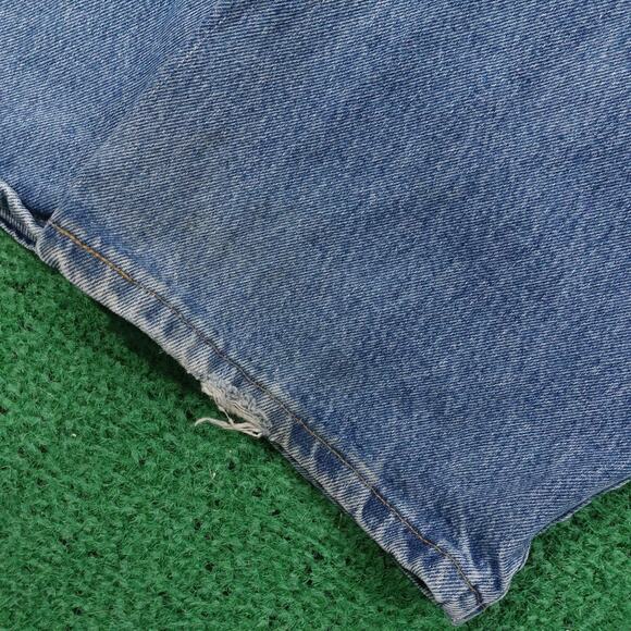 VINTAGE Levis 517 Jeans Mens 42x30 (41x30) Blue Boot Cut USA MADE Denim - Picture 11 of 14